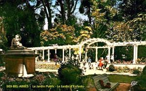 Sidi-Bel-Abbes - Jardin Public - 1960